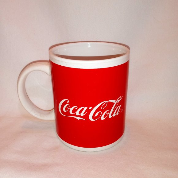 Vintage Coca Cola Coffee Cup Mug - Picture 1 of 8